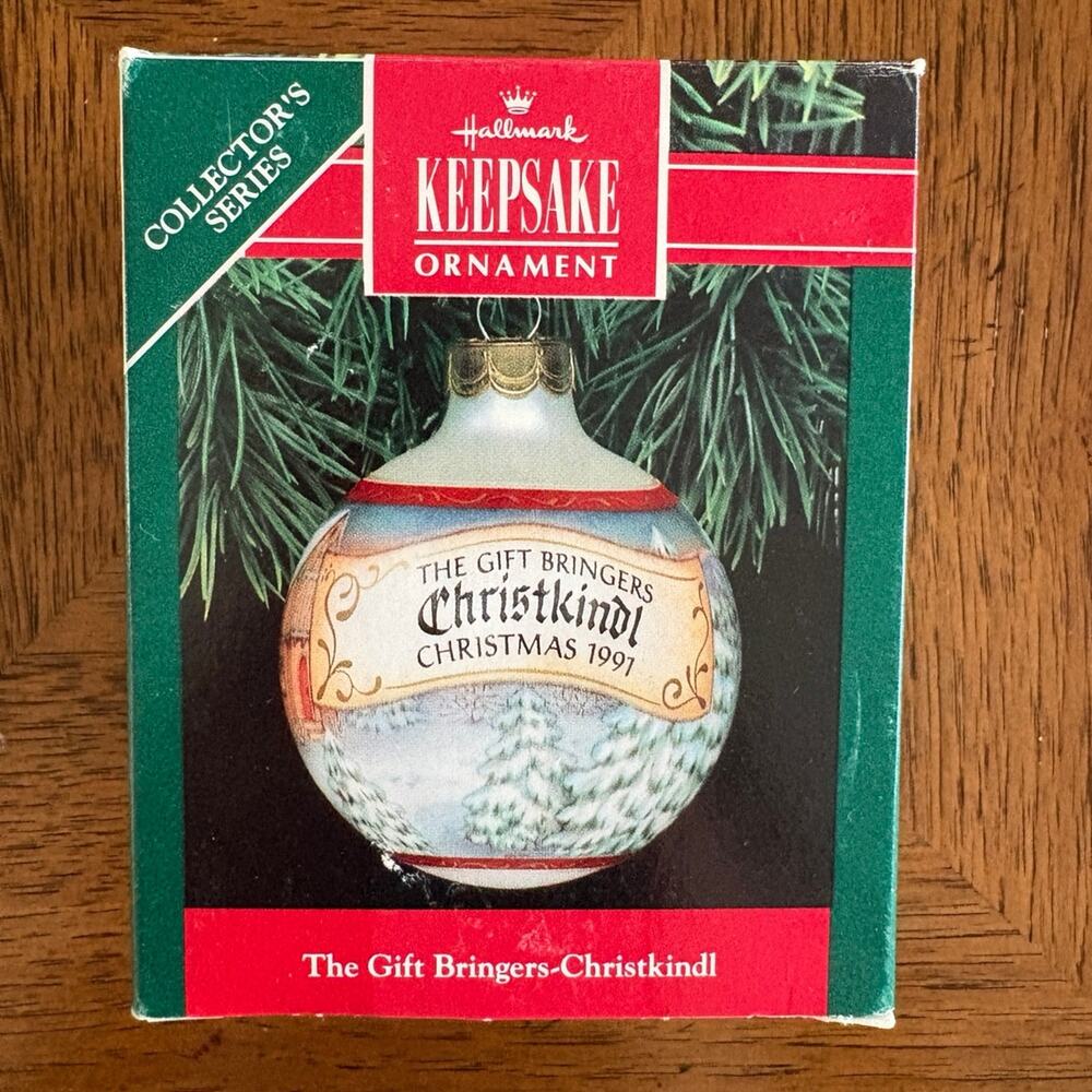 Vintage Gift Bringers Ornament : Kolyada print collectors edition.